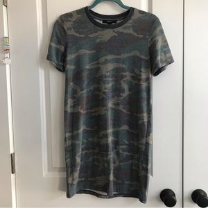 Forever 21 Camo T-Shirt Dress